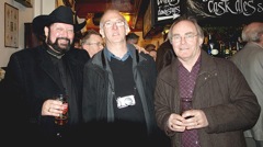 Don Stevens, Jon Myer (Pirate Radio Hall of Fame) and Pirate Ray Clark (BBC Essex)