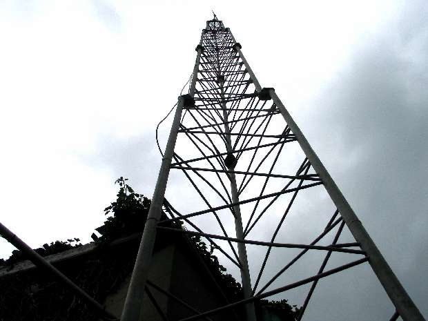 Antenna from base