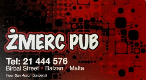 Zmerc Pub Card