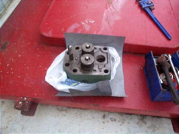 Rebuilt cylinder head