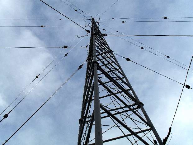 Close up of antenna