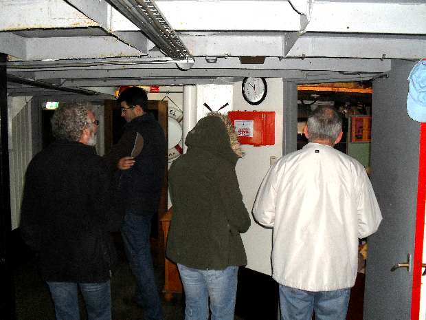 Visitors in lounge
