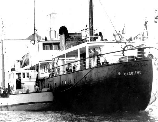 MV Carolineoff Ramsey Isle of Man