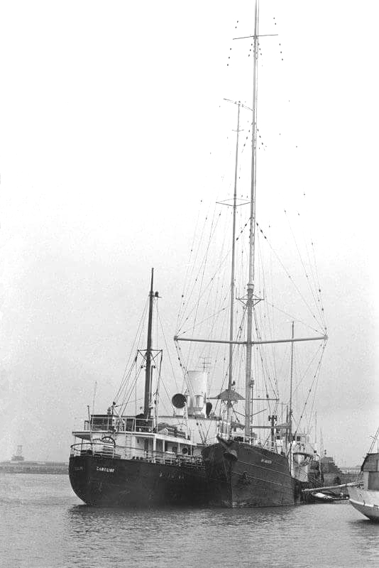 MV Caroline & Mi-Amigo in Amsterdam