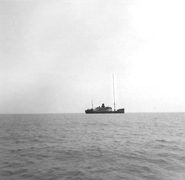 MV Caroline off the Essex Coast 1964
