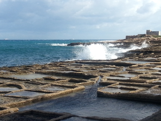 Marsaxlokk, salt pans