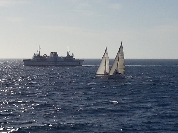 Gozo Channel Ferry sailing to Cirkewwa from Mgarr