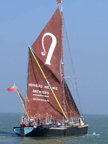 SB Greta under sail