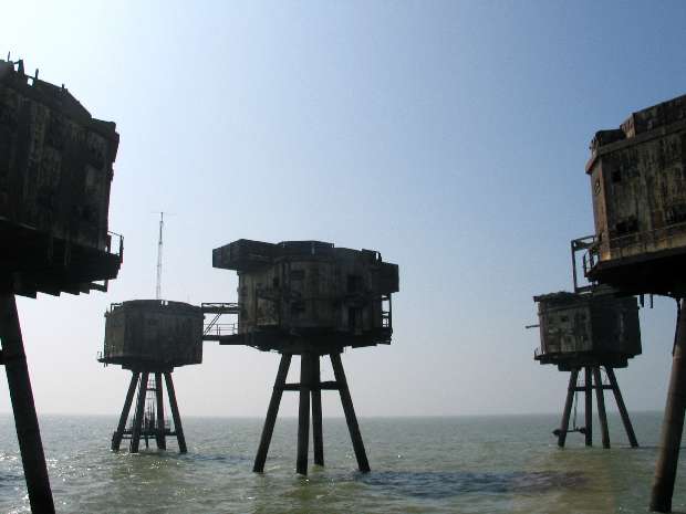 South West view through Towers