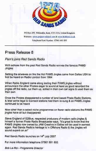 Press Release #8
