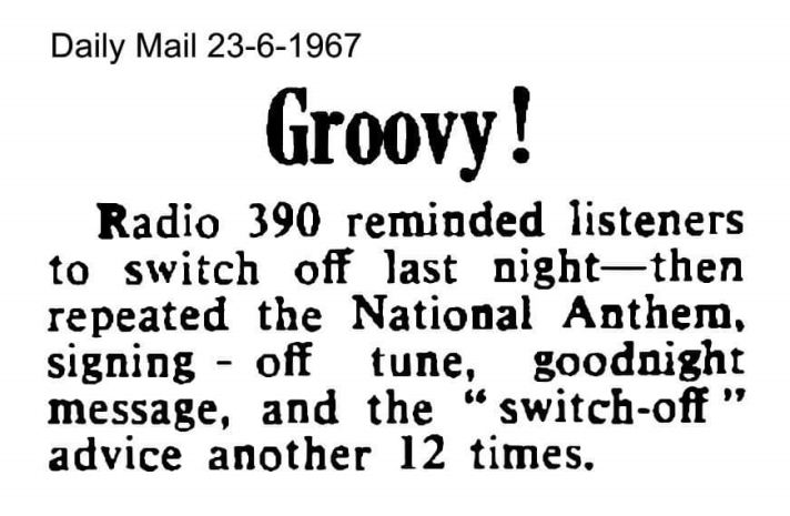 Daily Mail 23rd June 1967