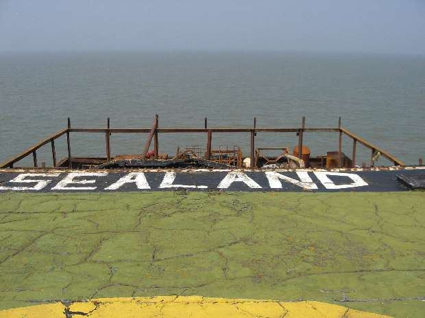 Top deck view north