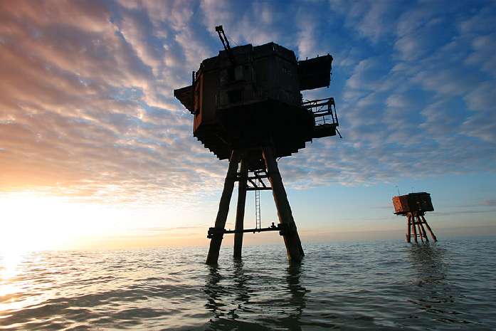 Bofors & Searchlight Towers in 2008