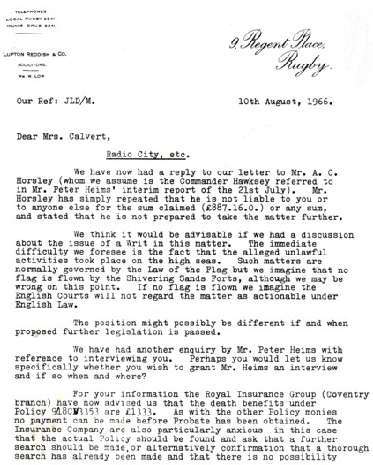 Legal letter Legal letter