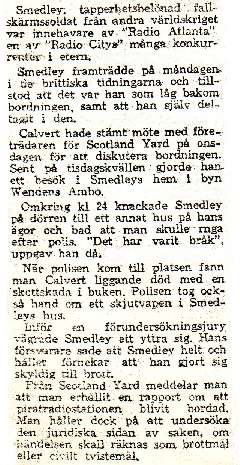 Reg Calvert shooting Dutch Press Report Reg Calvert shooting Dutch Press Report